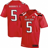 Texas Tech Red Raiders 5 Patrick Mahomes Red College Football Jersey Dzhi,baseball caps,new era cap wholesale,wholesale hats